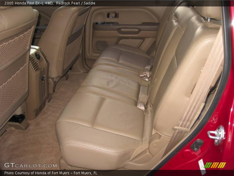 Redrock Pearl / Saddle 2005 Honda Pilot EX-L 4WD