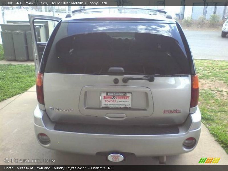 Liquid Silver Metallic / Ebony Black 2006 GMC Envoy SLE 4x4