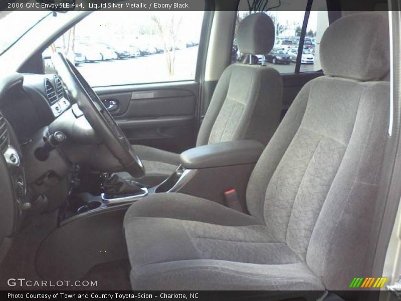 Liquid Silver Metallic / Ebony Black 2006 GMC Envoy SLE 4x4