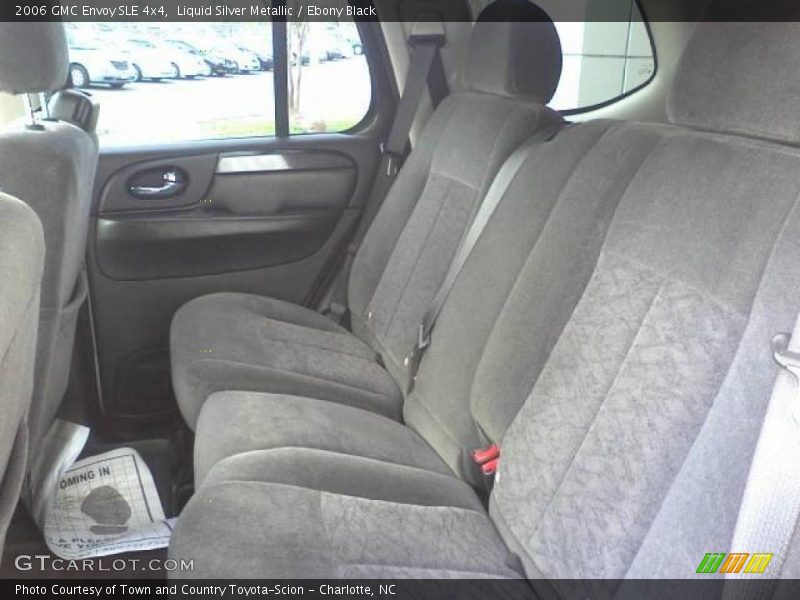 Liquid Silver Metallic / Ebony Black 2006 GMC Envoy SLE 4x4
