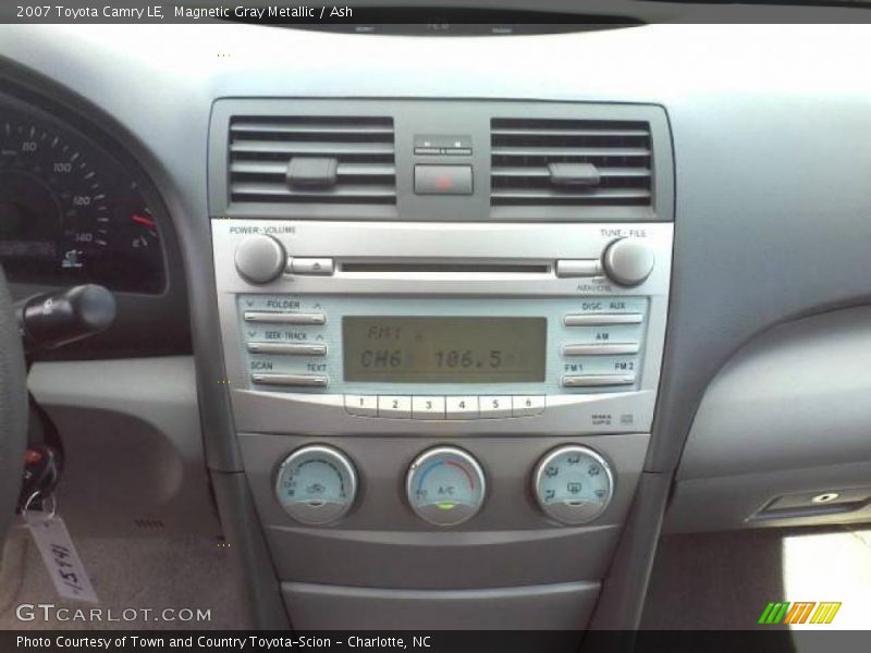 Magnetic Gray Metallic / Ash 2007 Toyota Camry LE