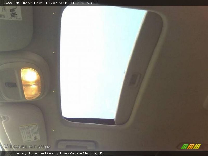 Liquid Silver Metallic / Ebony Black 2006 GMC Envoy SLE 4x4