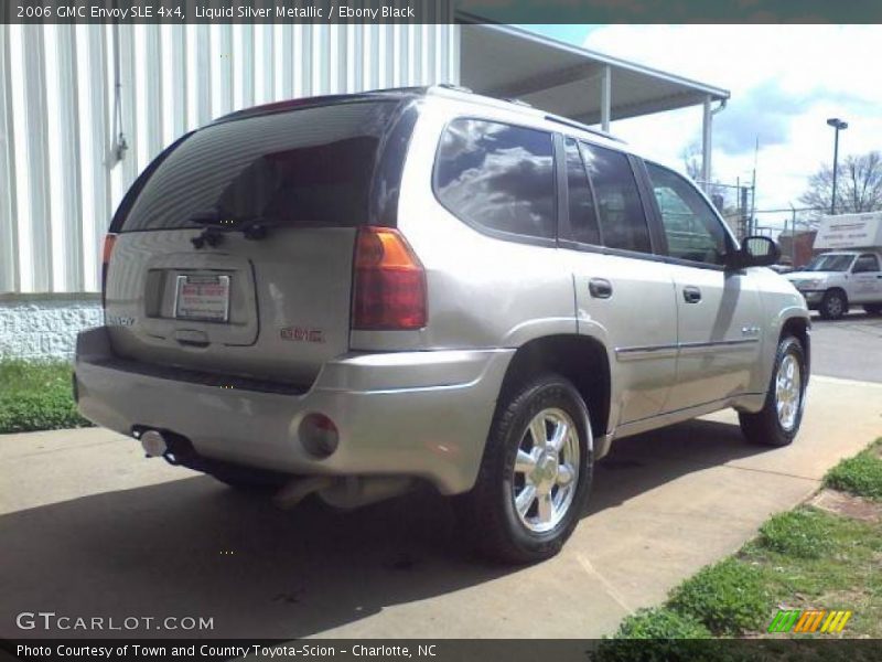 Liquid Silver Metallic / Ebony Black 2006 GMC Envoy SLE 4x4