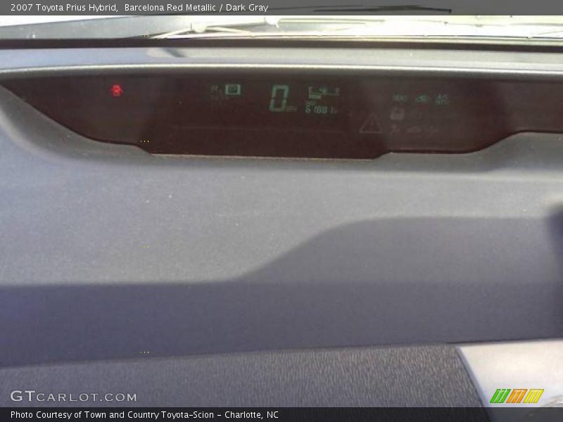 Barcelona Red Metallic / Dark Gray 2007 Toyota Prius Hybrid