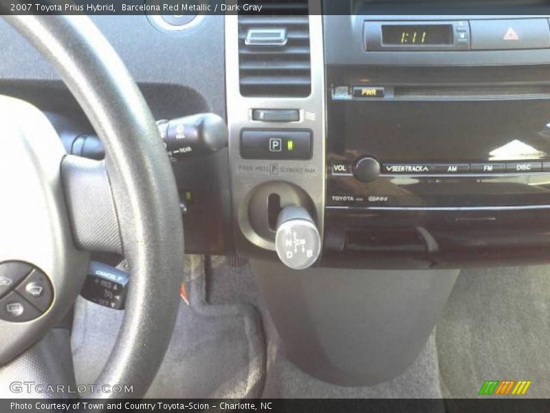 Barcelona Red Metallic / Dark Gray 2007 Toyota Prius Hybrid