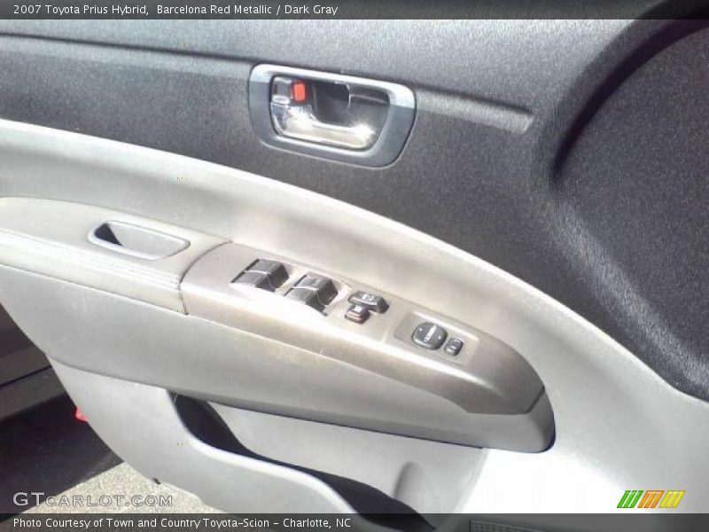 Barcelona Red Metallic / Dark Gray 2007 Toyota Prius Hybrid