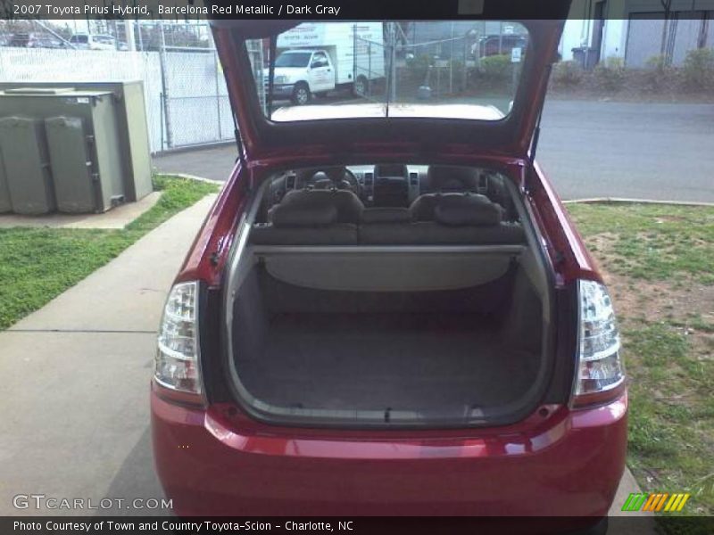 Barcelona Red Metallic / Dark Gray 2007 Toyota Prius Hybrid