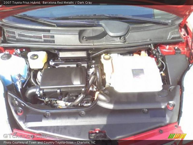 Barcelona Red Metallic / Dark Gray 2007 Toyota Prius Hybrid