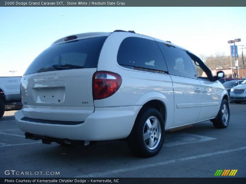 Stone White / Medium Slate Gray 2006 Dodge Grand Caravan SXT