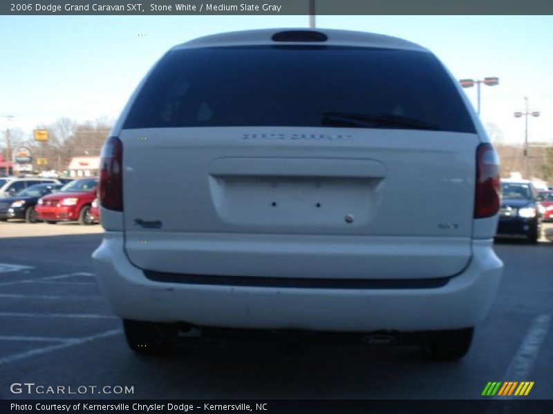 Stone White / Medium Slate Gray 2006 Dodge Grand Caravan SXT