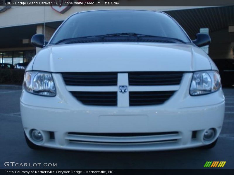 Stone White / Medium Slate Gray 2006 Dodge Grand Caravan SXT