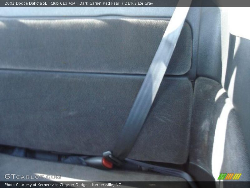 Dark Garnet Red Pearl / Dark Slate Gray 2002 Dodge Dakota SLT Club Cab 4x4
