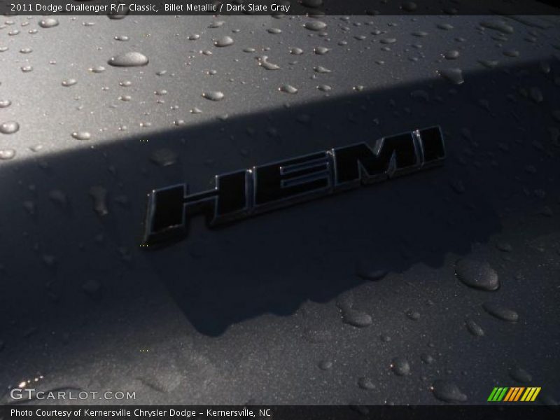 Billet Metallic / Dark Slate Gray 2011 Dodge Challenger R/T Classic