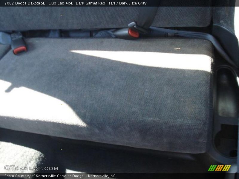 Dark Garnet Red Pearl / Dark Slate Gray 2002 Dodge Dakota SLT Club Cab 4x4