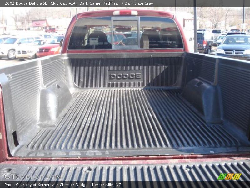 Dark Garnet Red Pearl / Dark Slate Gray 2002 Dodge Dakota SLT Club Cab 4x4