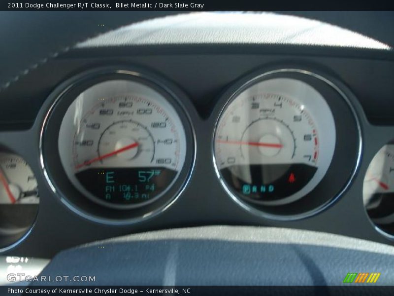 Billet Metallic / Dark Slate Gray 2011 Dodge Challenger R/T Classic
