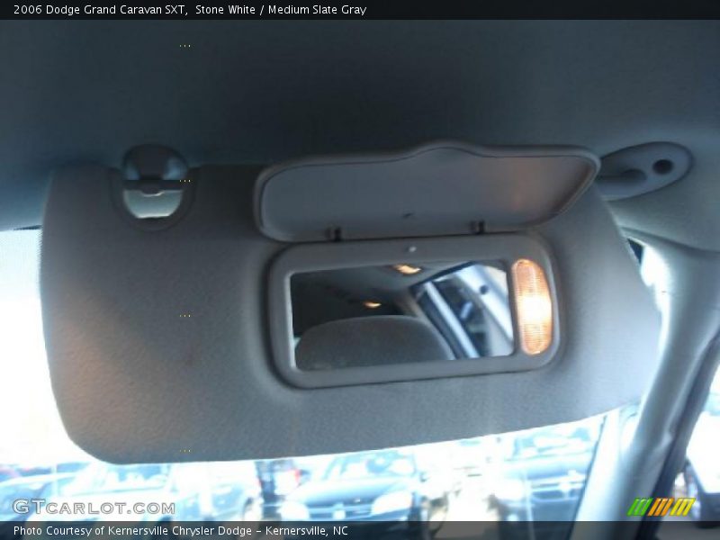 Stone White / Medium Slate Gray 2006 Dodge Grand Caravan SXT