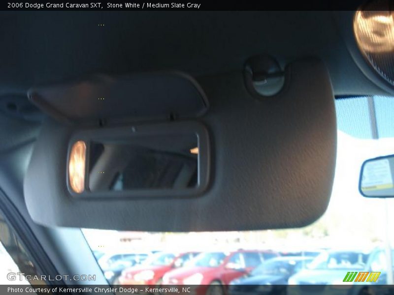 Stone White / Medium Slate Gray 2006 Dodge Grand Caravan SXT
