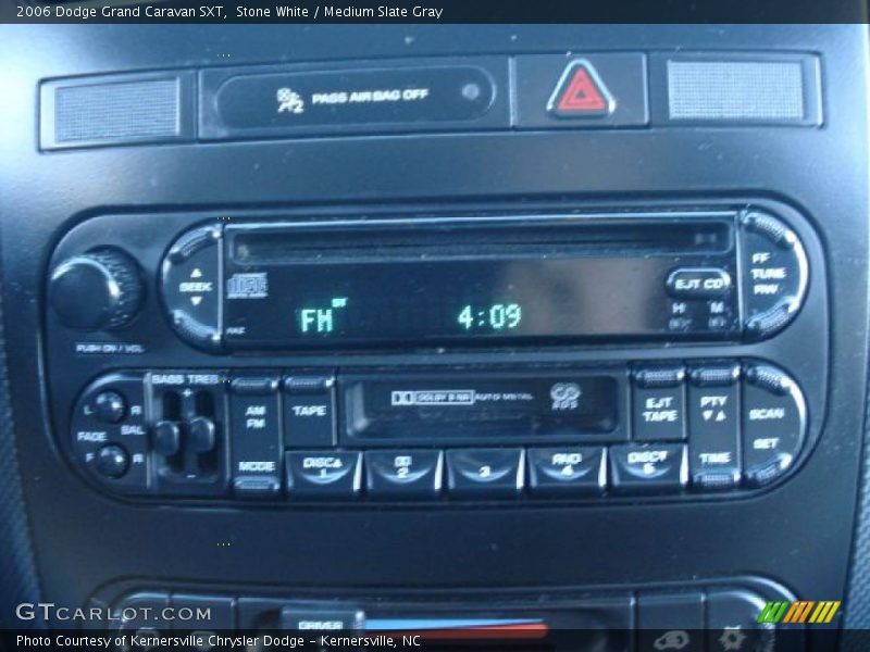 Stone White / Medium Slate Gray 2006 Dodge Grand Caravan SXT