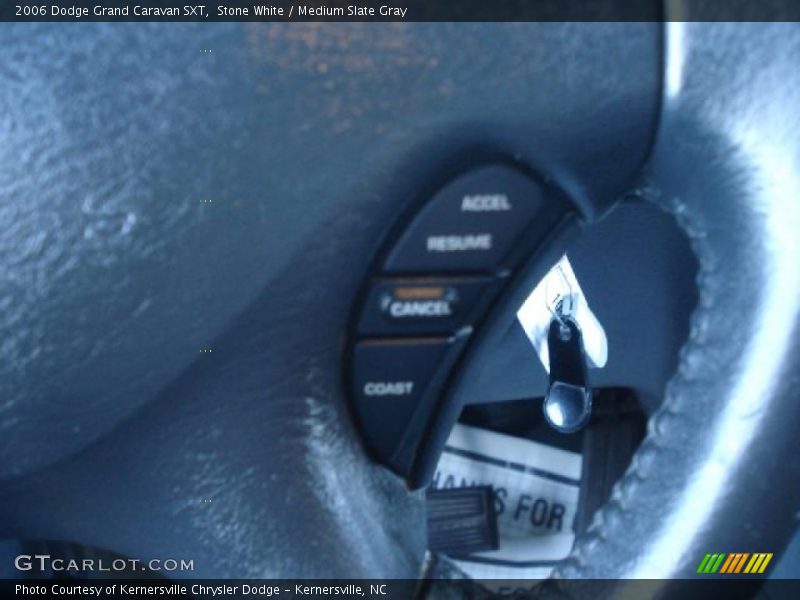 Stone White / Medium Slate Gray 2006 Dodge Grand Caravan SXT