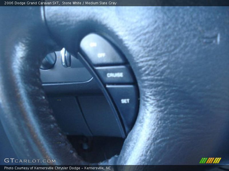 Stone White / Medium Slate Gray 2006 Dodge Grand Caravan SXT