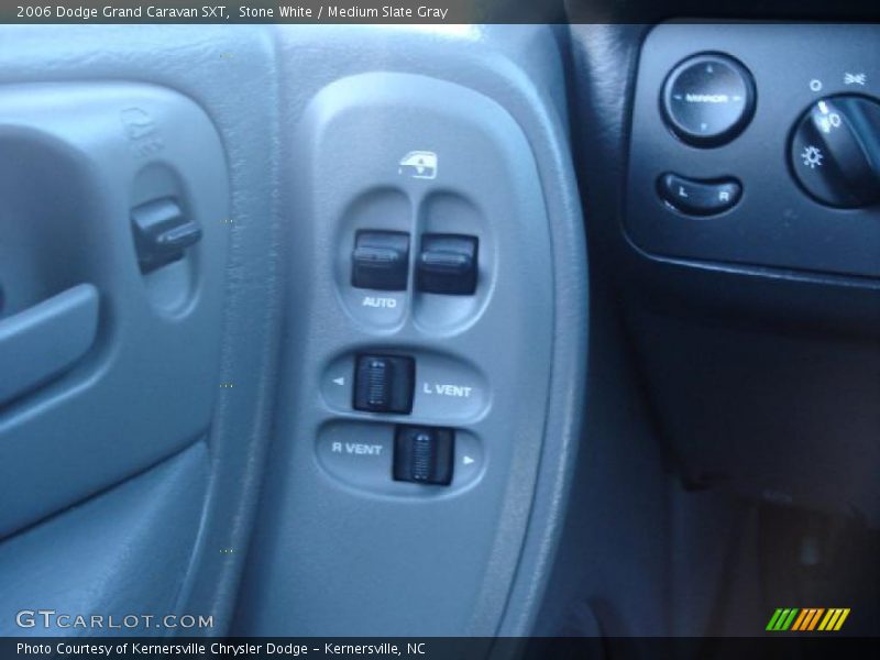 Stone White / Medium Slate Gray 2006 Dodge Grand Caravan SXT