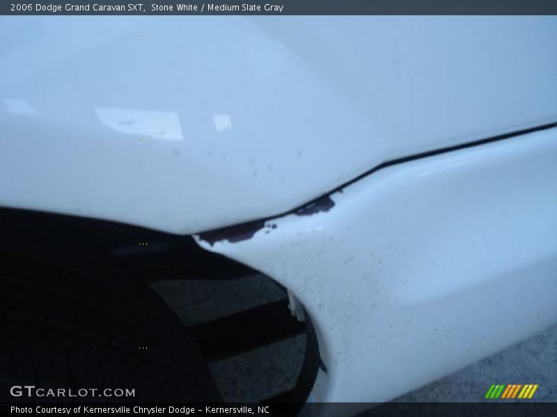 Stone White / Medium Slate Gray 2006 Dodge Grand Caravan SXT