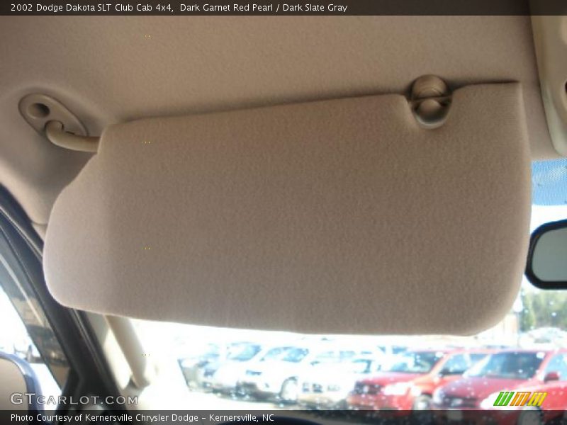 Dark Garnet Red Pearl / Dark Slate Gray 2002 Dodge Dakota SLT Club Cab 4x4
