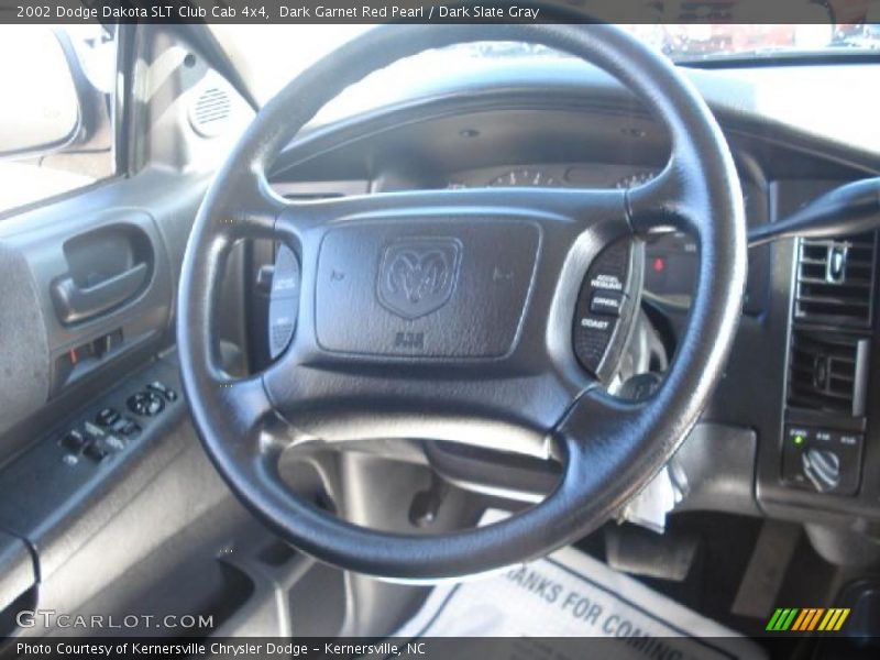  2002 Dakota SLT Club Cab 4x4 Steering Wheel