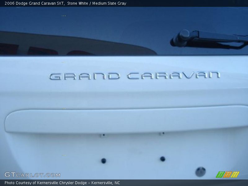 Stone White / Medium Slate Gray 2006 Dodge Grand Caravan SXT