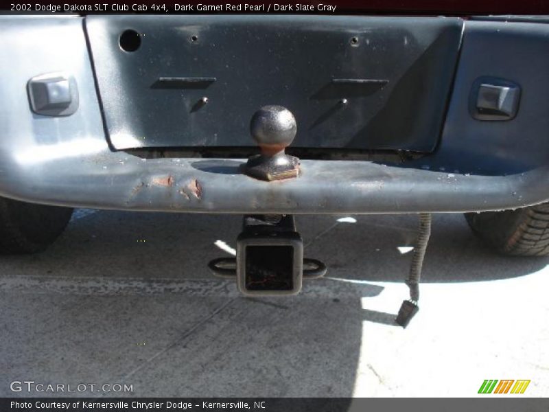 Dark Garnet Red Pearl / Dark Slate Gray 2002 Dodge Dakota SLT Club Cab 4x4