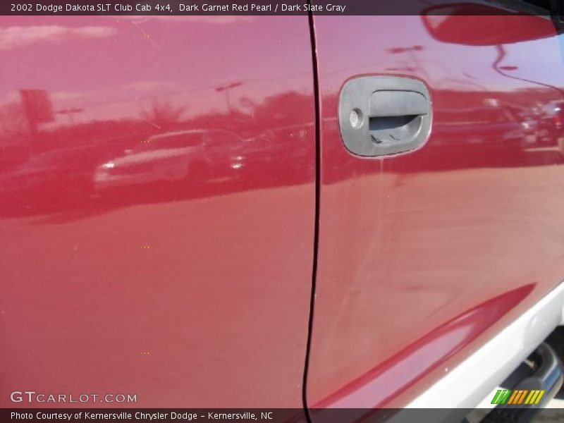 Dark Garnet Red Pearl / Dark Slate Gray 2002 Dodge Dakota SLT Club Cab 4x4