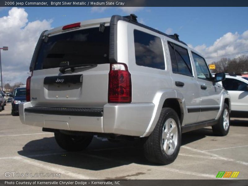 Bright Silver Metallic / Medium Slate Gray 2006 Jeep Commander