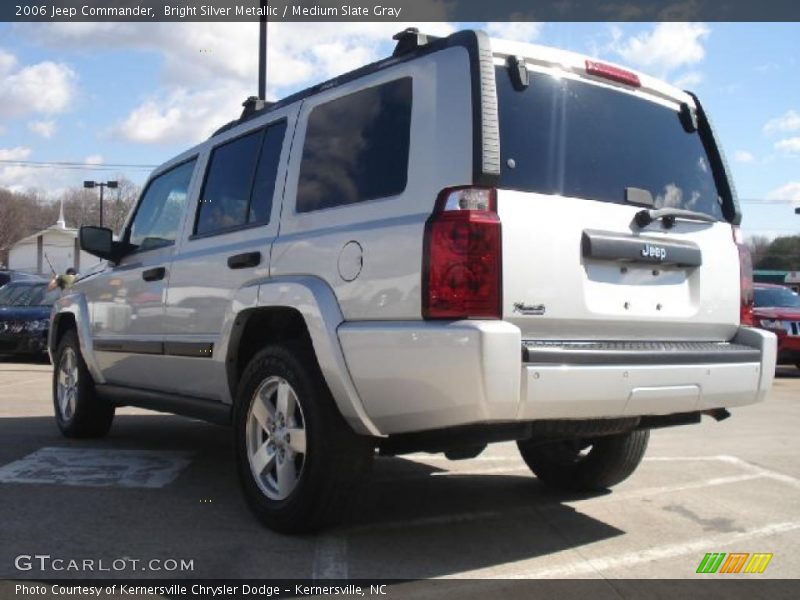 Bright Silver Metallic / Medium Slate Gray 2006 Jeep Commander