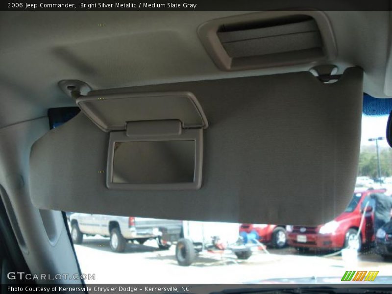 Bright Silver Metallic / Medium Slate Gray 2006 Jeep Commander