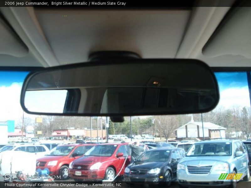 Bright Silver Metallic / Medium Slate Gray 2006 Jeep Commander