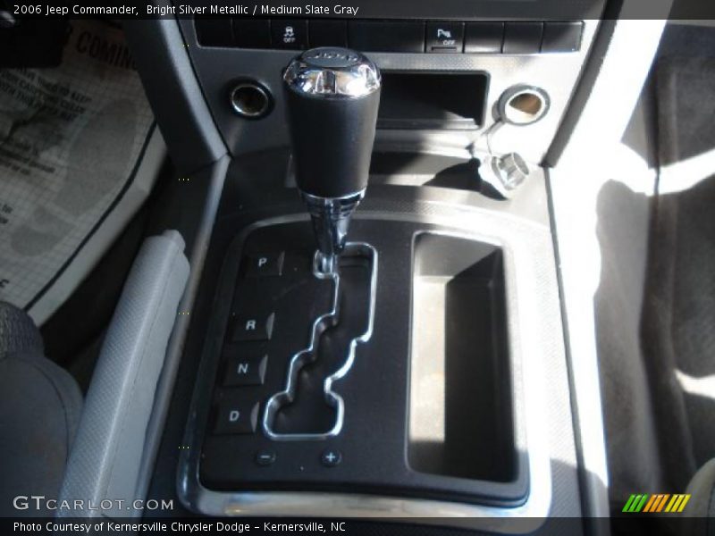 Bright Silver Metallic / Medium Slate Gray 2006 Jeep Commander
