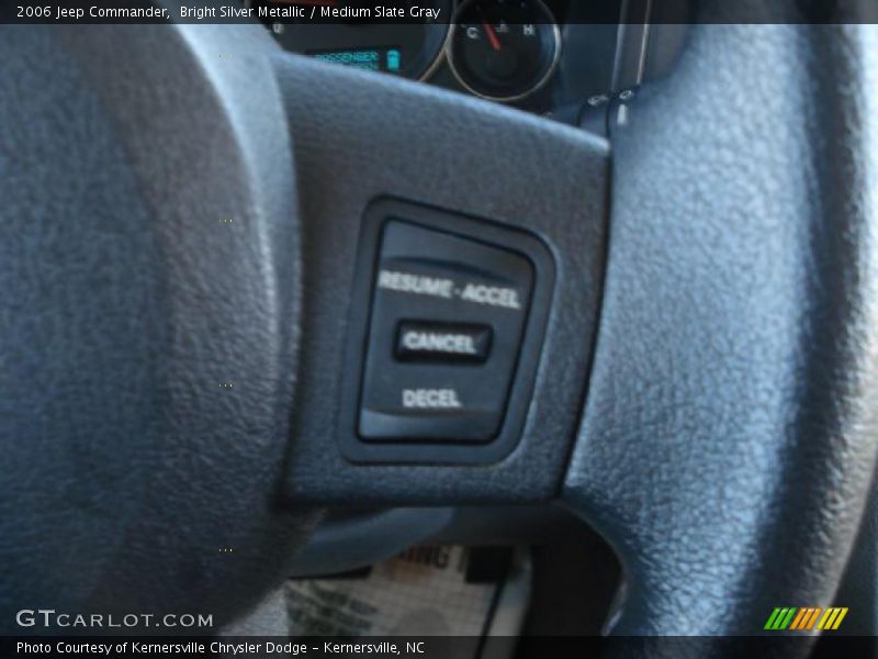 Bright Silver Metallic / Medium Slate Gray 2006 Jeep Commander