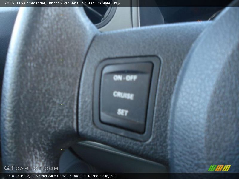 Bright Silver Metallic / Medium Slate Gray 2006 Jeep Commander