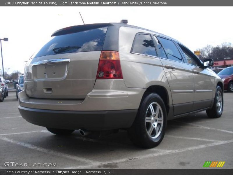 Light Sandstone Metallic Clearcoat / Dark Khaki/Light Graystone 2008 Chrysler Pacifica Touring