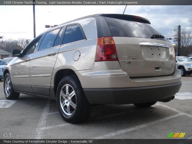 Light Sandstone Metallic Clearcoat / Dark Khaki/Light Graystone 2008 Chrysler Pacifica Touring