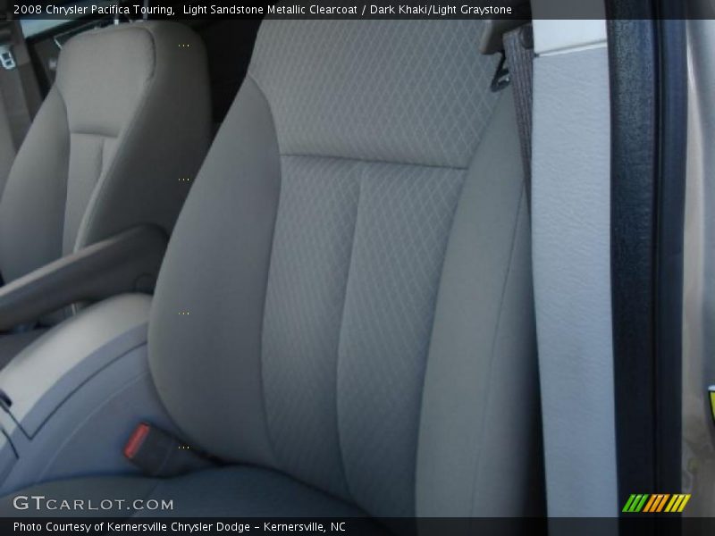 Light Sandstone Metallic Clearcoat / Dark Khaki/Light Graystone 2008 Chrysler Pacifica Touring