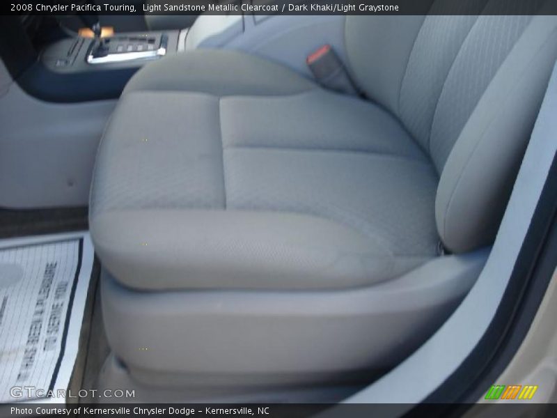Light Sandstone Metallic Clearcoat / Dark Khaki/Light Graystone 2008 Chrysler Pacifica Touring