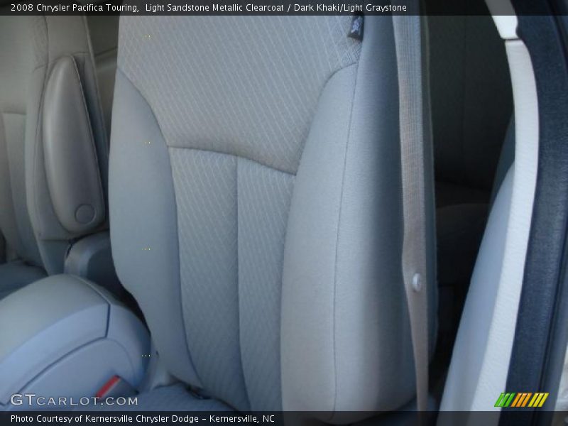 Light Sandstone Metallic Clearcoat / Dark Khaki/Light Graystone 2008 Chrysler Pacifica Touring