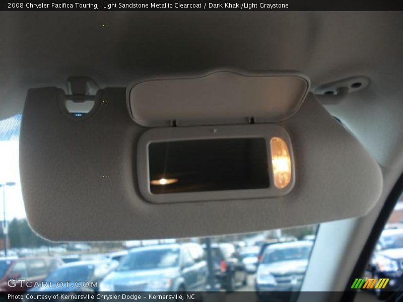 Light Sandstone Metallic Clearcoat / Dark Khaki/Light Graystone 2008 Chrysler Pacifica Touring
