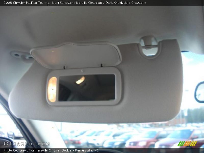 Light Sandstone Metallic Clearcoat / Dark Khaki/Light Graystone 2008 Chrysler Pacifica Touring