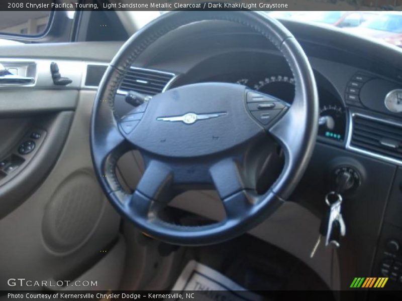 Light Sandstone Metallic Clearcoat / Dark Khaki/Light Graystone 2008 Chrysler Pacifica Touring