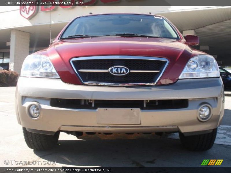 Radiant Red / Beige 2006 Kia Sorento EX 4x4