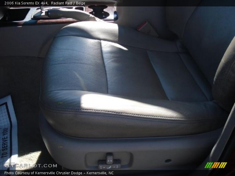 Radiant Red / Beige 2006 Kia Sorento EX 4x4
