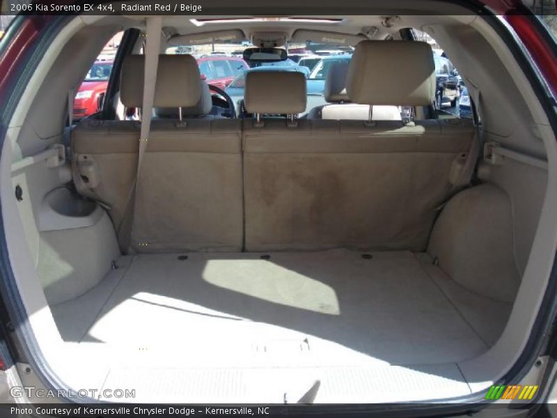 Radiant Red / Beige 2006 Kia Sorento EX 4x4